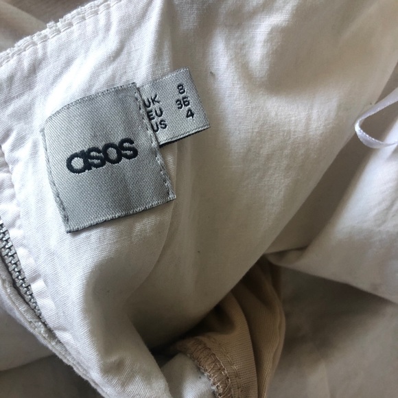 ASOS Chiffon and lace dress size US 4 - Picture 5 of 7